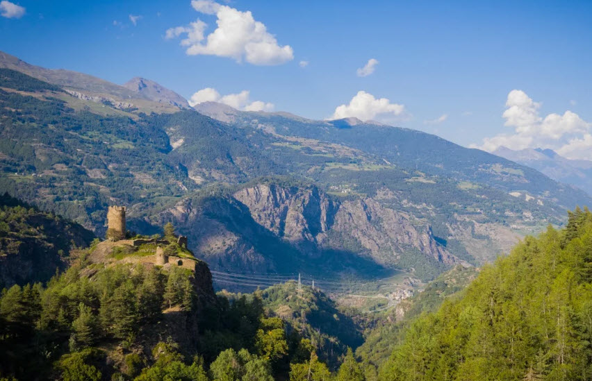 Castello di Montmayeur, Italy